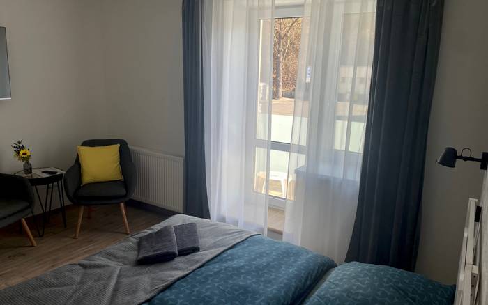 Dvojlôžková izba s balkónom