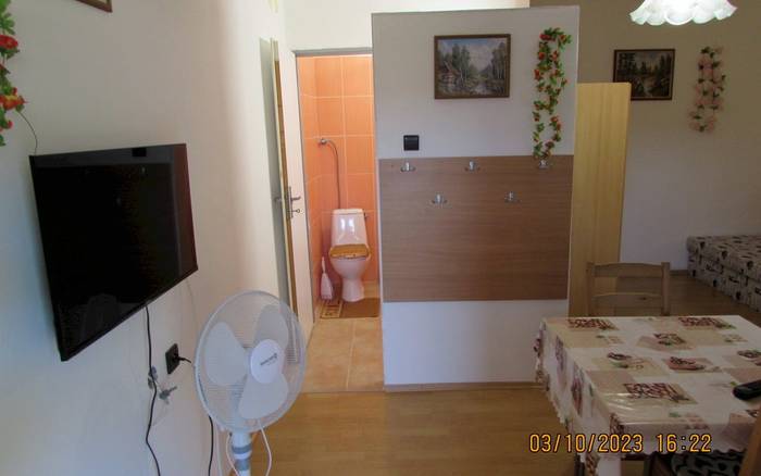 3-lôžkový apartmán v Prednom domku s terasou