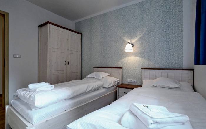 Rodinný Apartmán se 2 ložnicemi a balkonem