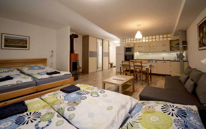 Východní čtyřlůžkový apartmán Superior