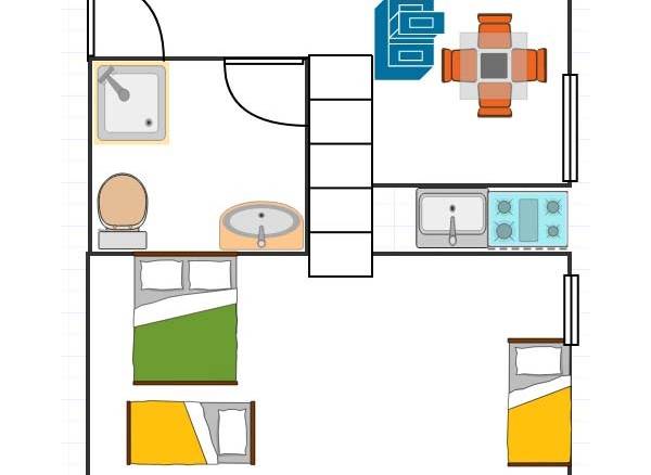 Mezonet apartmán I.