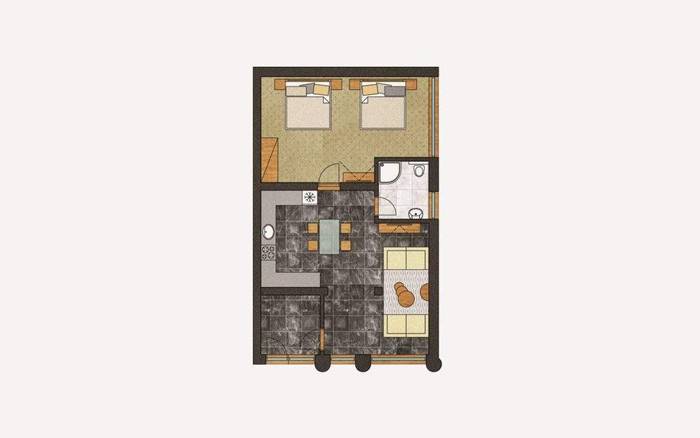 Apartmán č. 3