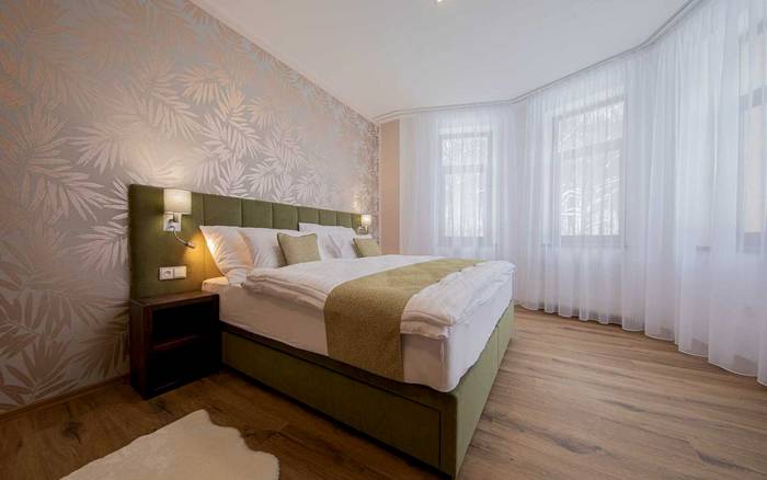 Apartmán s výhledem do zahrady