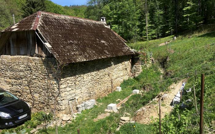 Kopaničiarska maštaľka pred rekonštrukciou