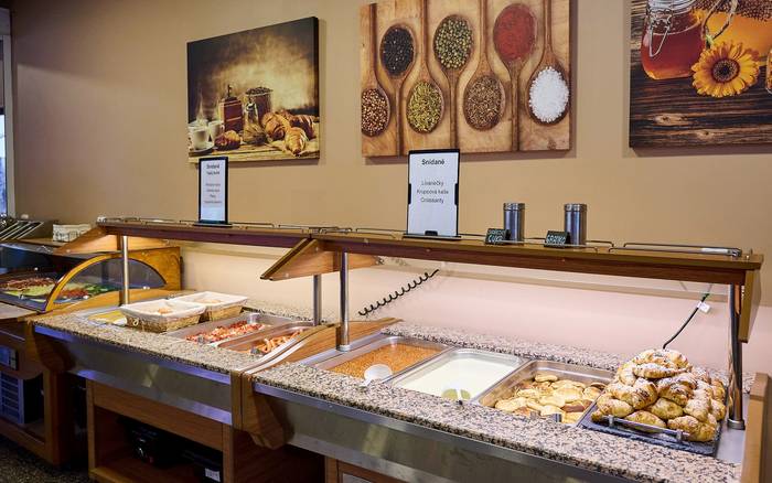 Snídaně formou bufetu