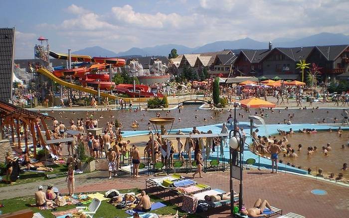 Najlepsze słowackie aquaparki i kąpieliska termalne