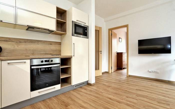 Rodinný Apartmán se 2 ložnicemi a balkonem