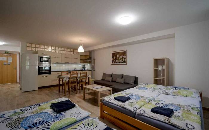 Východní čtyřlůžkový apartmán Superior