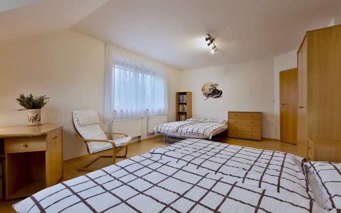 Čtyřlůžková ložnice