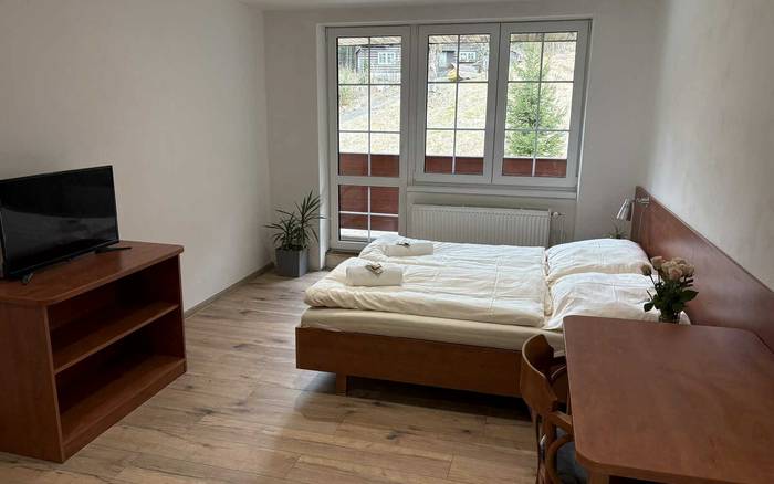 Dvoulůžkový pokoj s balkónem