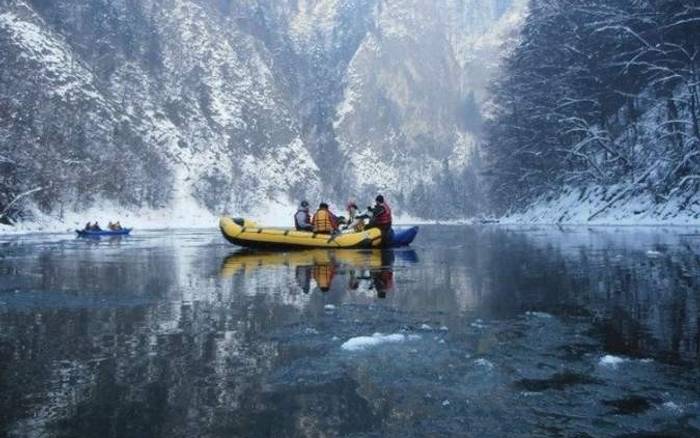 Zimný Dunajec