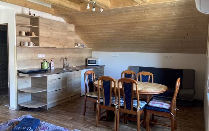 Čtyřlůžkový apartmán s možností připlacení přistýlky