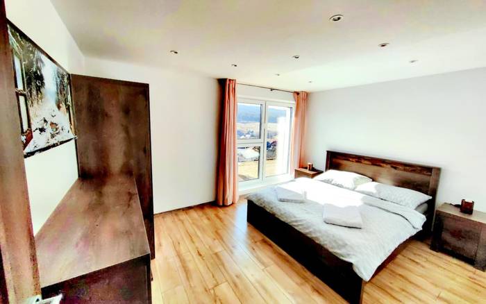 Apartmán s 3 spálňami s výhľadom na Tatry