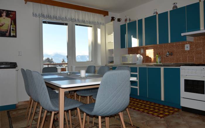 Apartmán 1.poschodie kuchyňa
