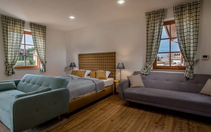 Veľký apartmán so záhradou