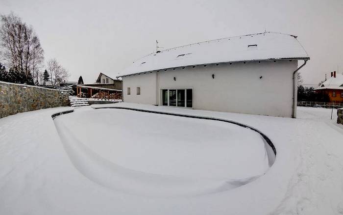 Exteriér v zimě