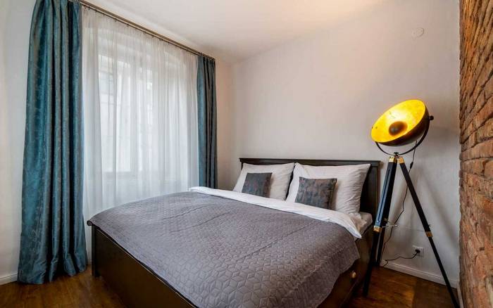 Apartmán s vlastní ložnicí a kuchyní