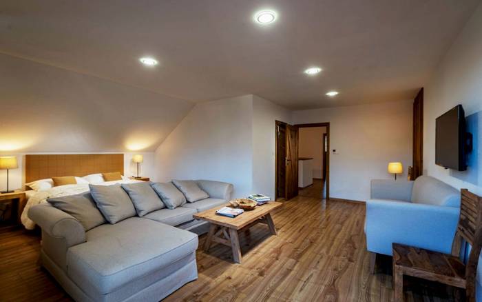 Veľký apartmán s balkónom