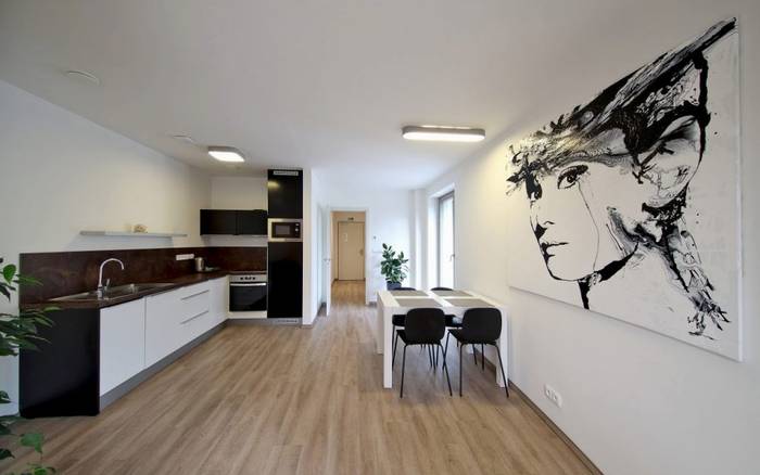 Apartmán Standard s terasou a výhledem na město