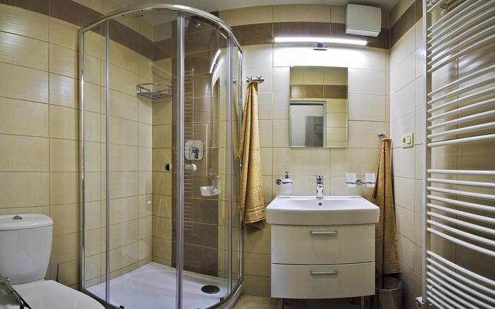 Apartmán č. 1 kúpeľňa s WC