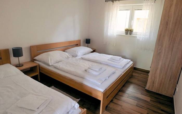 4-lůžkový apartmán v podkroví