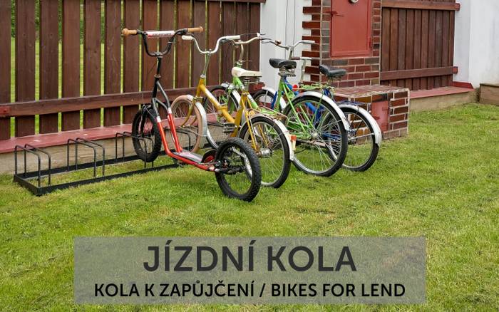 Jízdní kola k zapůjčení