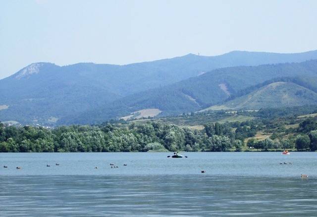 The pond Nitra Rudno