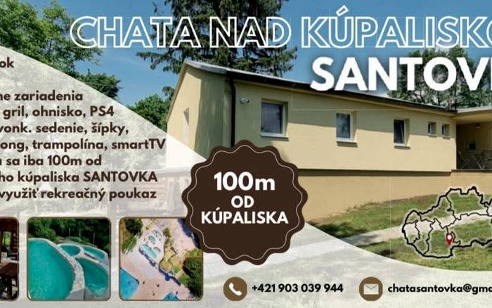 Хатина над купальним Santovka