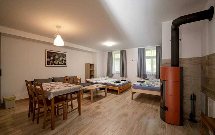 Východní čtyřlůžkový apartmán Superior