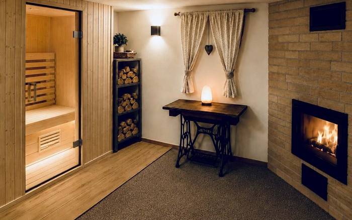 Infrasauna ve sklípku