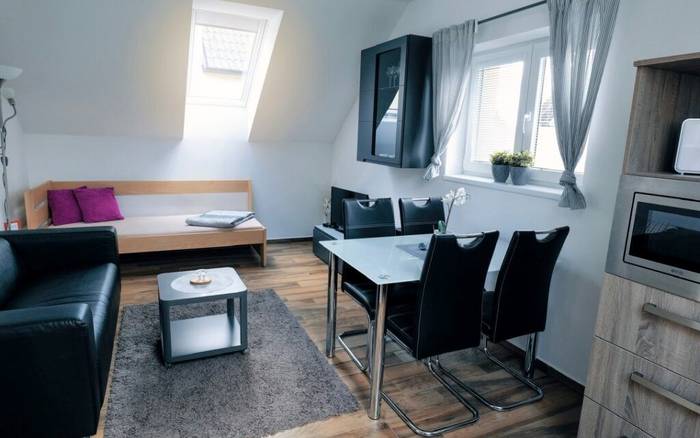 4-lůžkový apartmán v podkroví