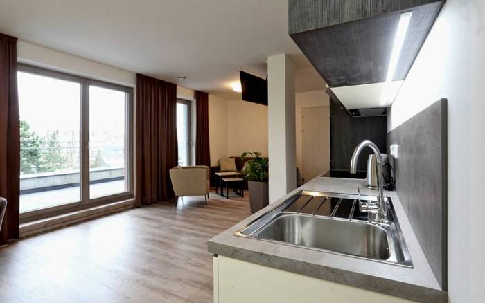 Apartmán Standard s terasou a výhledem na město