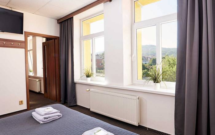 Čtyřlůžkový DVOUPOKOJ S KLIMATIZACÍ