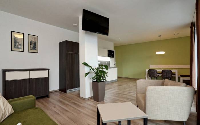 Apartmán Standard s terasou a výhledem na město