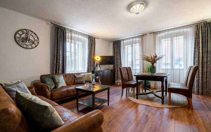 Apartmán s vlastní ložnicí a kuchyní