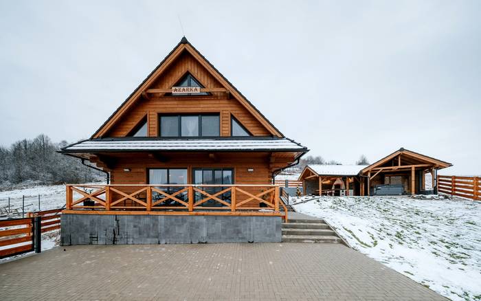 Chata Azarka s vířivkou a saunou