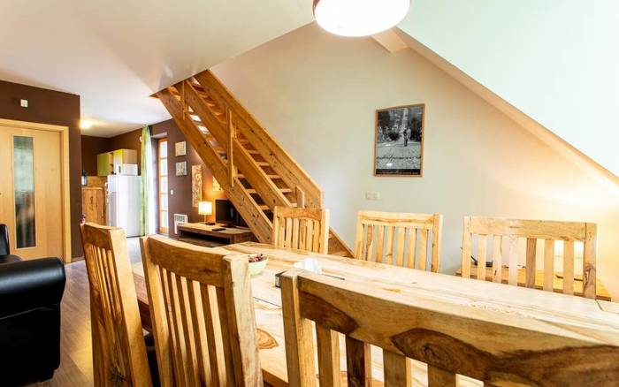 Apartmán Deluxe s kuchyňkou a balkónem