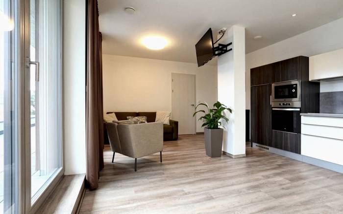 Apartmán Standard s terasou a výhledem na město