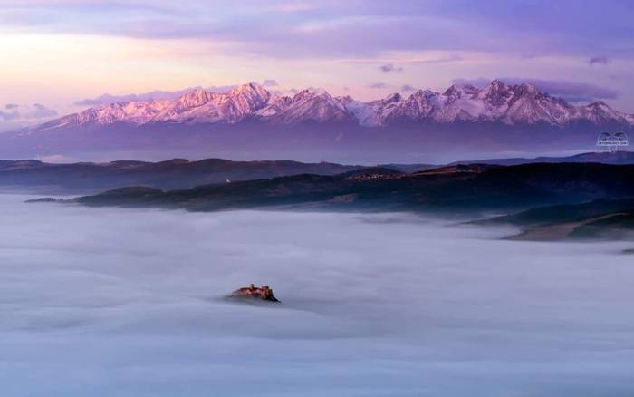 spišský hrad - vysoké tatry - levočské vrchy 