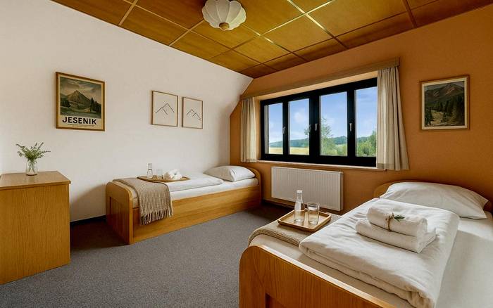 Čtyřlůžkový Apartmán Orlík Deluxe