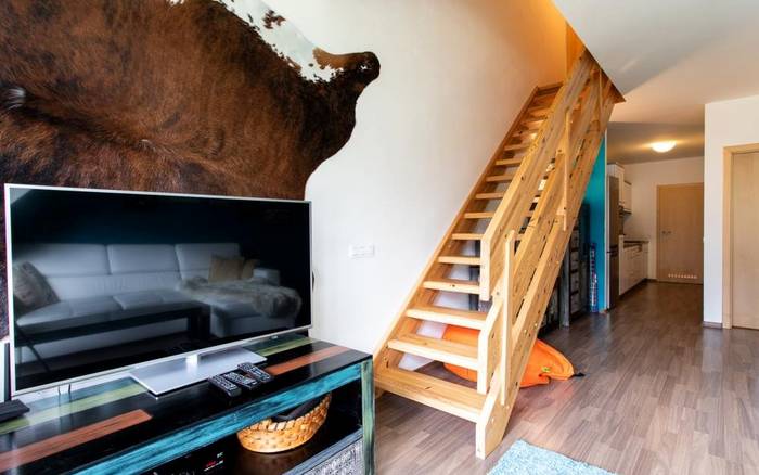 Apartmán Deluxe s kuchyňkou a balkónem