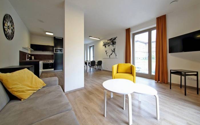 Apartmán Standard s terasou a výhledem na město