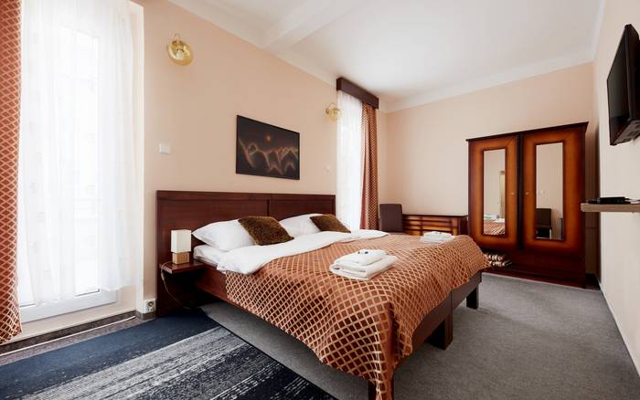 Dvoulůžkový pokoj Comfort s balkónem