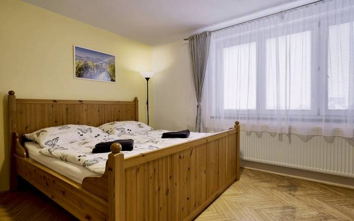 4lůžkový pokoj v prvním patře s vlastním sociálním zařízením