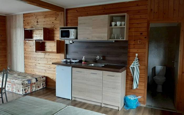 Väčšie štvorlôžkové štúdio s prístelkou