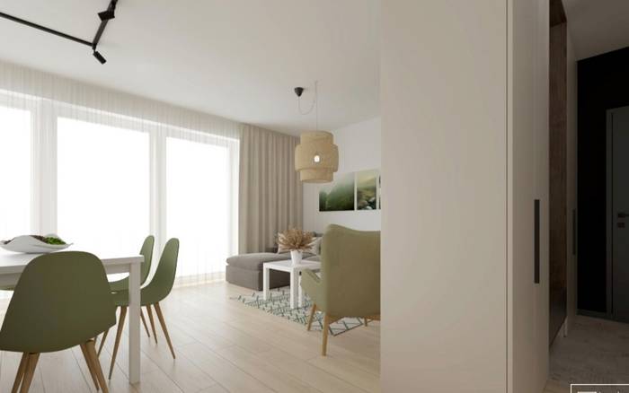 Veľký rodinný apartmán s 2 spálňami