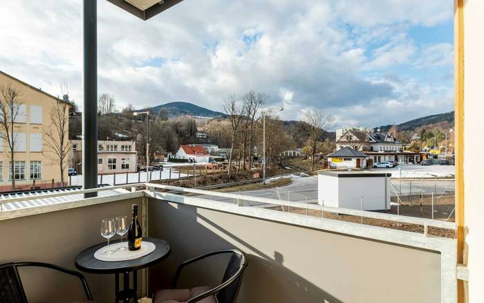 2.18 Apartmán se dvěma ložnicemi a balkonem