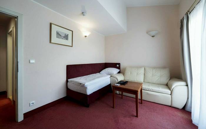 DeLuxe suite s balkonem a přistýlkou