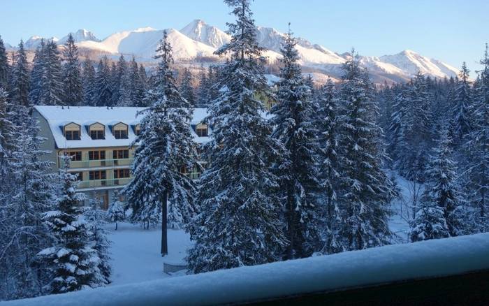 Apartmanok kilátással a Tátrára