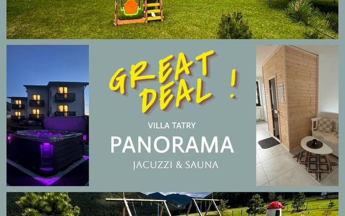 Villa Tatry Panorama JACUZZI & SAUNA